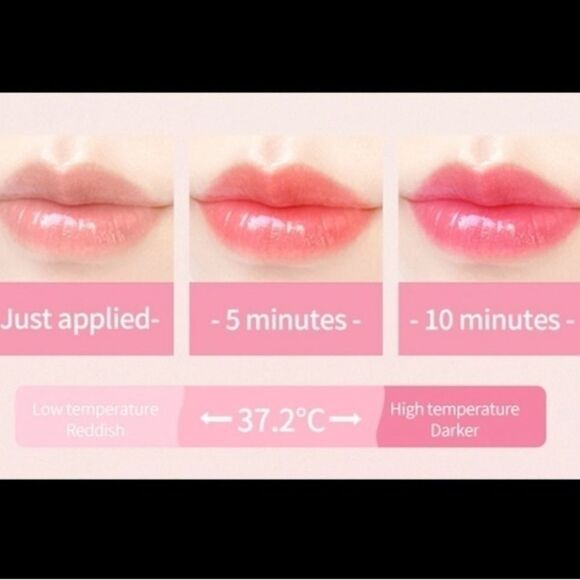 Bloom and Glow Color Changing Lip Jelly Gold Foil Flowers - Picture 5 of 9